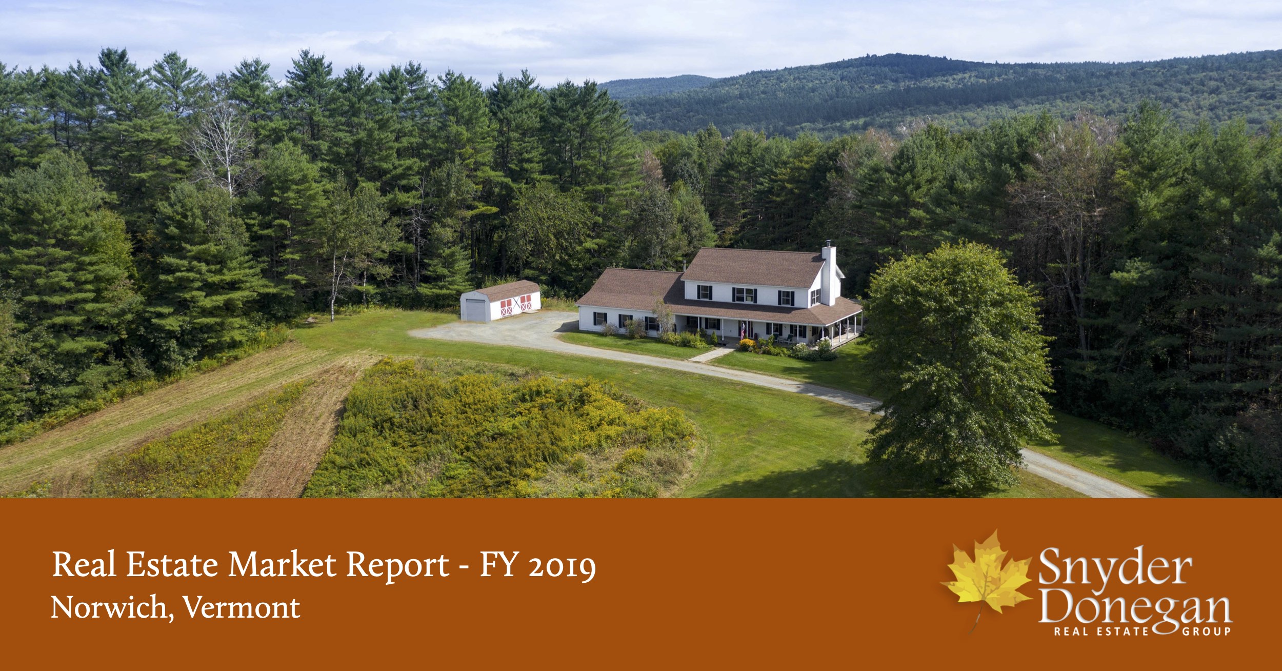 Norwich Vermont Real Estate Market Report Full Year, 2019